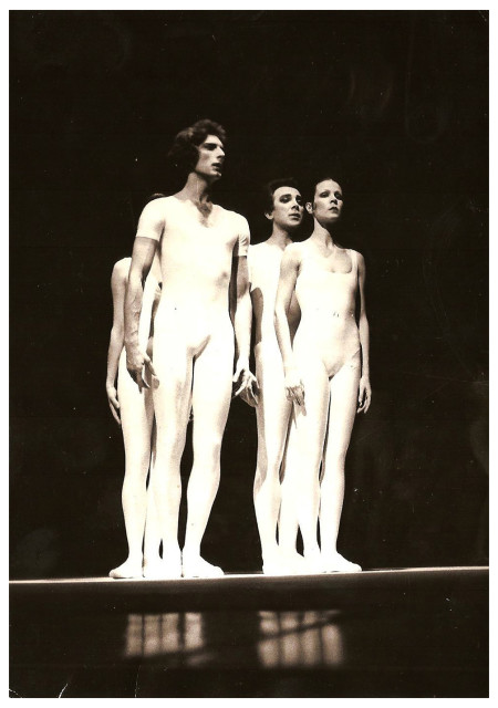 "La Notte Trasfigurata", con Tiziano Mietto e Bruno Telloli, coreografia di Jeffrey Cauley. Teatro alla Scala, 1972