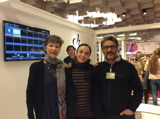 Incontro da Deha con l'étoile Alessandra Ferri e con Camillo Di Pompo, creatore di abbigliamento per la Danza