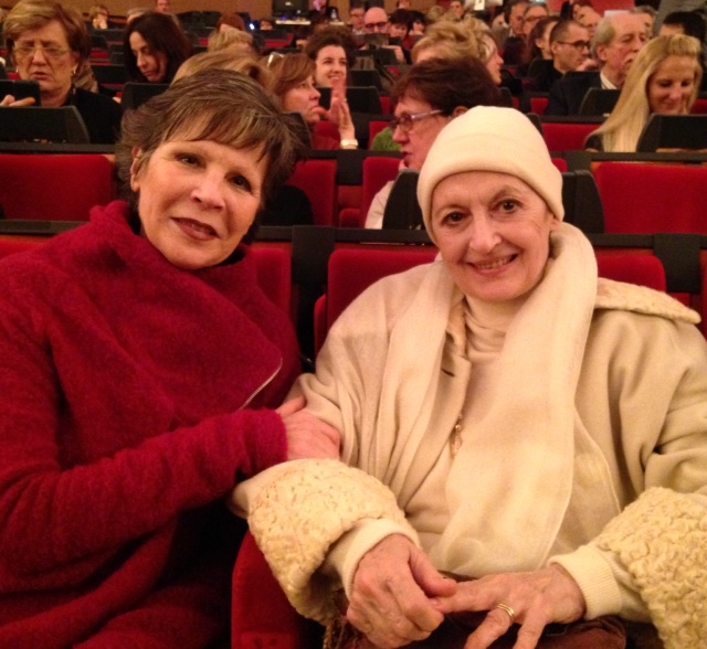 Carla Fracci e Anna Maria Prina al Teatro degli Arcimboldi